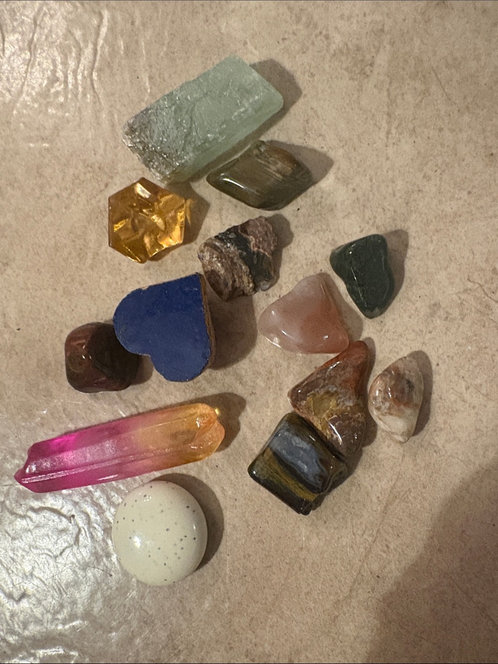 Various stones